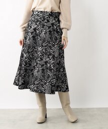 index | ボタニカルAラインフレアスカート【洗濯機洗い可】(スカート)