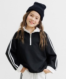 Bee des Bee（ビーデスビー）の「ハーフジップ プルオーバー（スウェット）」