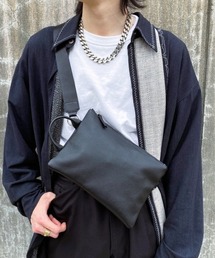 DEVICE+ | DEVICE＋ カウレザー 3WAY コンバーチブル ショルダーバッグ ハンドル クラッチ トートバッグ(クラッチバッグ)