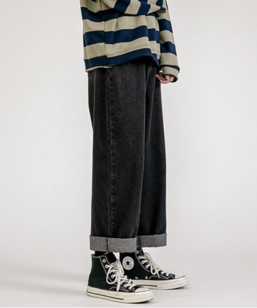 VIBGYOR(ヴィブジョー)の「デニムパンツ(BL)(デニムパンツ・メンズ・ブルー/チャコールグレー/ブラック/サックスブルー・MEDIUM/LARGE)」の6枚目の写真