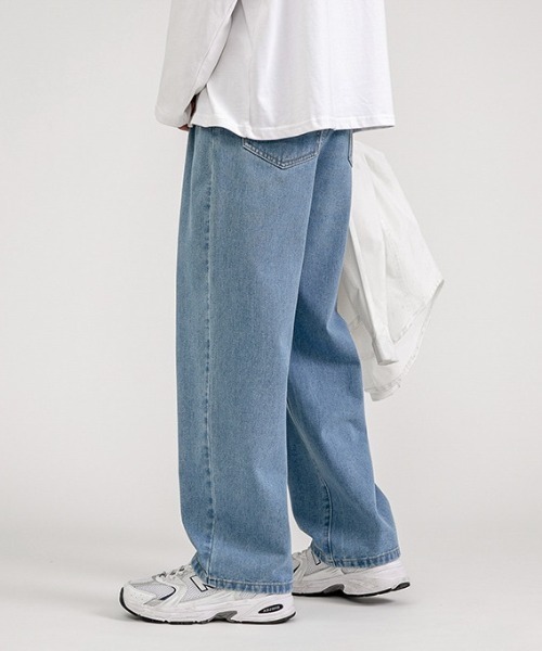 VIBGYOR(ヴィブジョー)の「デニムパンツ(BL)(デニムパンツ・メンズ・ブルー/チャコールグレー/ブラック/サックスブルー・MEDIUM/LARGE)」の8枚目の写真