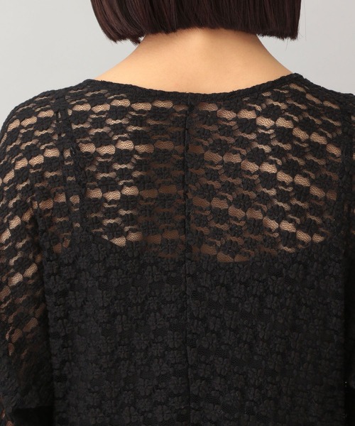 A part by(アパートバイ)の「ソウレースIラインワンピース(ワンピース・レディース・ブラック/アイボリー・FREE)」の14枚目の写真