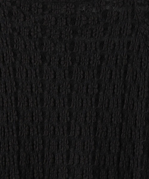 A part by(アパートバイ)の「ソウレースIラインワンピース(ワンピース・レディース・ブラック/アイボリー・FREE)」の17枚目の写真