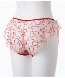 【PEACH JOHN】ハートチュールノンワイヤーブラセットベージュ&ブラック 81038164_b_01_215.jpg