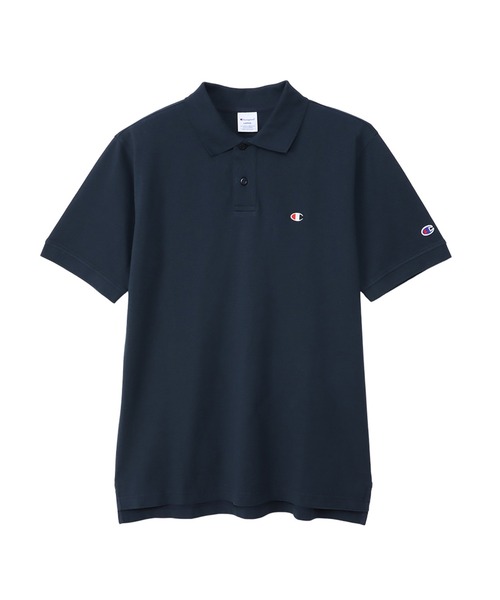 Champion(チャンピオン)の「【Champion/チャンピオン】メンズ ベーシック 大きいサイズ ポロシャツ(ポロシャツ・メンズ・ブラック/グレー/ホワイト/ネイビー・XX-LARGE/XXX-LARGE/XXXX-LARGE)」の4枚目の写真