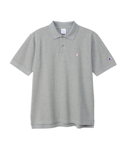 Champion(チャンピオン)の「【Champion/チャンピオン】メンズ ベーシック 大きいサイズ ポロシャツ(ポロシャツ・メンズ・ブラック/グレー/ホワイト/ネイビー・XX-LARGE/XXX-LARGE/XXXX-LARGE)」の3枚目の写真