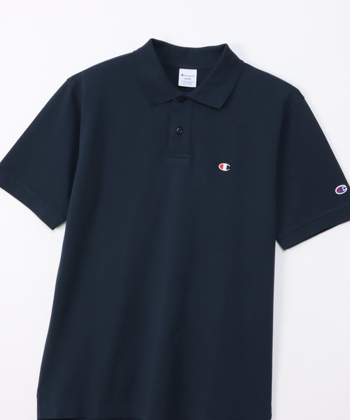 Champion(チャンピオン)の「【Champion/チャンピオン】メンズ ベーシック 大きいサイズ ポロシャツ(ポロシャツ・メンズ・ブラック/グレー/ホワイト/ネイビー・XX-LARGE/XXX-LARGE/XXXX-LARGE)」の18枚目の写真