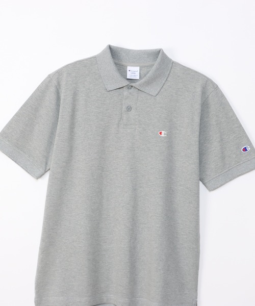 Champion(チャンピオン)の「【Champion/チャンピオン】メンズ ベーシック 大きいサイズ ポロシャツ(ポロシャツ・メンズ・ブラック/グレー/ホワイト/ネイビー・XX-LARGE/XXX-LARGE/XXXX-LARGE)」の14枚目の写真