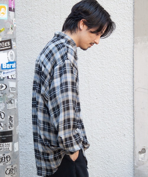 JACKROSE（ジャックローズ）の「JE-CHECK SHIRT LS（シャツ/ブラウス・メンズ・ブラック/ベージュ/ブラック系2・FREE）」の17枚目の写真