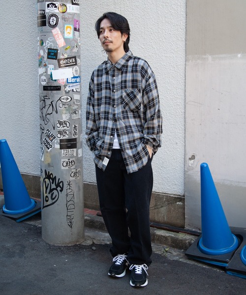 JACKROSE（ジャックローズ）の「JE-CHECK SHIRT LS（シャツ/ブラウス・メンズ・ブラック/ベージュ/ブラック系2・FREE）」の21枚目の写真
