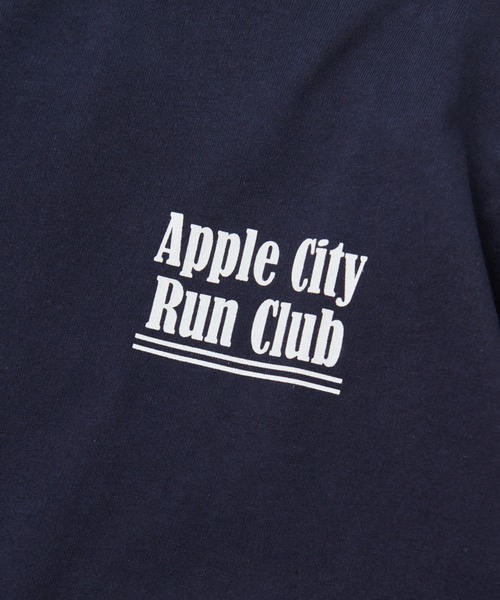 PARROTT CANVAS(パロットキャンバス)の「PARROTT CANVAS/パロットキャンバス Run Club L/S Tee Tシャツ(Tシャツ/カットソー・メンズ・オフホワイト/ネイビー・FREE)」の16枚目の写真