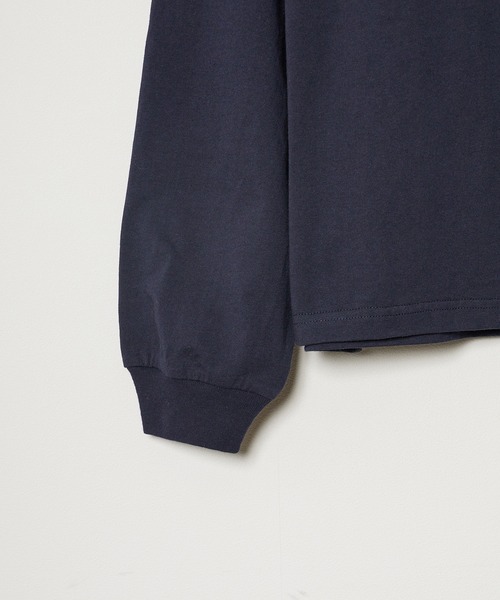 PARROTT CANVAS(パロットキャンバス)の「PARROTT CANVAS/パロットキャンバス Run Club L/S Tee Tシャツ(Tシャツ/カットソー・メンズ・オフホワイト/ネイビー・FREE)」の8枚目の写真
