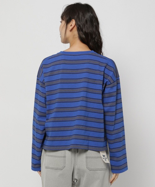 niko and...(ニコアンド)の「COLORマイスターロングTEE(Tシャツ/カットソー・レディース・オフホワイト/ブルー/ホワイト/ピンク/イエロー・BIG(L)/SHORT)」の21枚目の写真