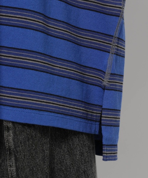 niko and...(ニコアンド)の「COLORマイスターロングTEE(Tシャツ/カットソー・レディース・オフホワイト/ブルー/ホワイト/ピンク/イエロー・BIG(L)/SHORT)」の22枚目の写真