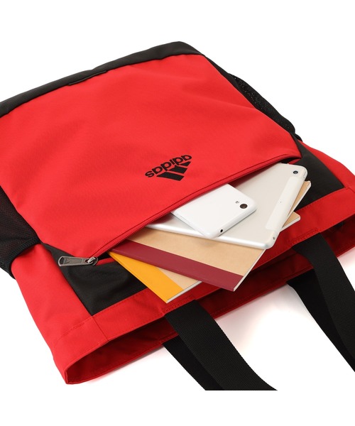 adidas（アディダス）の「adidas(アディダス) トートバッグ B4サイズ収納 17L No.63793（トートバッグ・メンズ・ネイビー/ブラック/ブルー・FREE）」の18枚目の写真