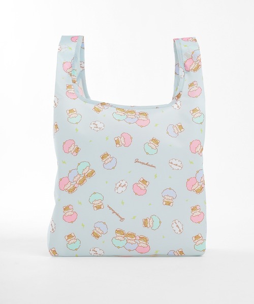 Honeys（ハニーズ）の「サンリオキャラクターズ／お弁当エコバッグ（エコバッグ/サブバッグ・レディース・イエロー/ブルー系その他/ホワイト/ブルー/グレー/ピンク/ミント/ブラック・FREE）」の5枚目の写真