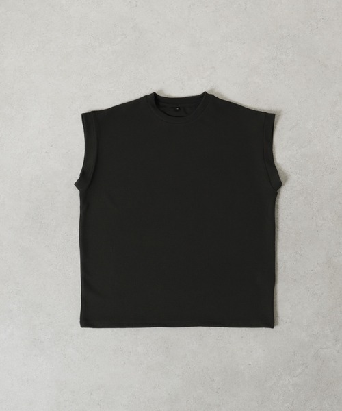 ZIP FIVE（ジップファイブ）の「ジャガード ベスト + ロンT セット レイヤード アンサンブル（Tシャツ/カットソー・メンズ・ベージュ/ブラック/グレー・MEDIUM/LARGE/X-LARGE）」の12枚目の写真