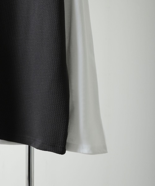 ZIP FIVE（ジップファイブ）の「ジャガード ベスト + ロンT セット レイヤード アンサンブル（Tシャツ/カットソー・メンズ・ベージュ/ブラック/グレー・MEDIUM/LARGE/X-LARGE）」の16枚目の写真