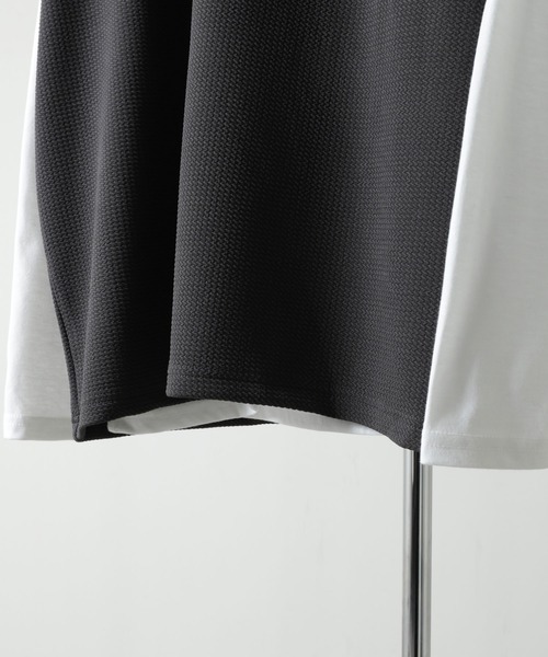 ZIP FIVE（ジップファイブ）の「ジャガード ベスト + ロンT セット レイヤード アンサンブル（Tシャツ/カットソー・メンズ・ベージュ/ブラック/グレー・MEDIUM/LARGE/X-LARGE）」の17枚目の写真