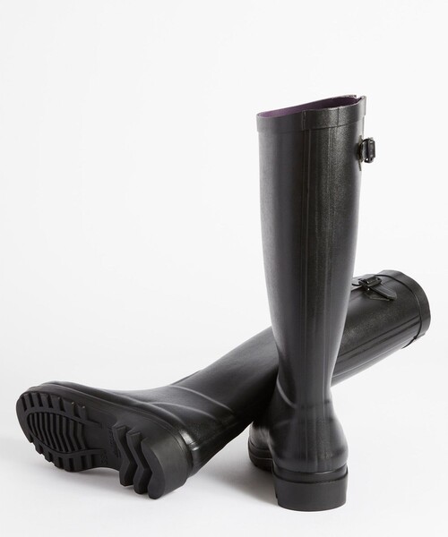 AIGLE(エーグル)の「防水 エーグランティーヌ2 ラバー ロングブーツ(レインシューズ・レディース・ブラック/ライトベージュ・36/35/38/37/40/39/41)」の10枚目の写真