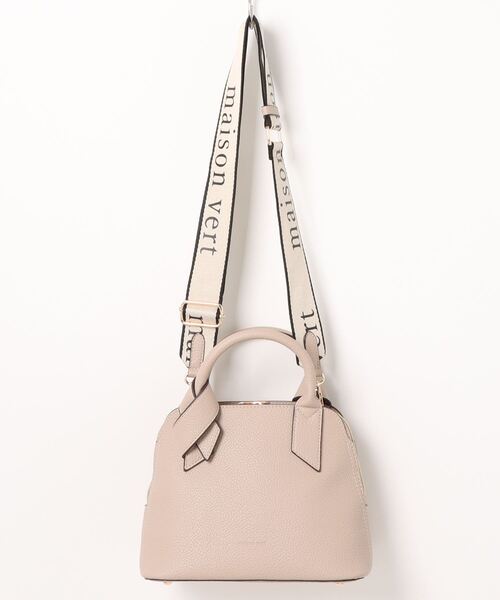 maison vert(メゾンヴェール)の「【maison vert/メゾンヴェール】軽量リボントート/#MV-62(トートバッグ・レディース・ブラック/グレー/アイボリー・FREE)」の1枚目の写真