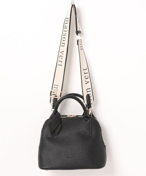 maison vert(メゾンヴェール)の「【maison vert/メゾンヴェール】軽量リボントート/#MV-62(トートバッグ・レディース・ブラック/グレー/アイボリー・FREE)」の2枚目の写真