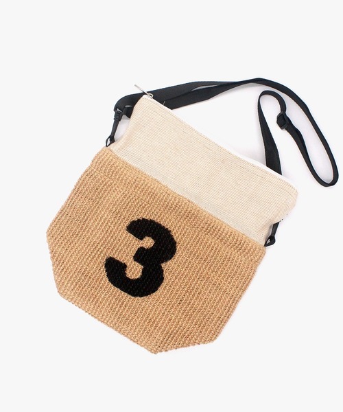 FABRICO（ファブリコ）の「【FABRICO】ナンバージュートサコッシュ（ショルダーバッグ・レディース・ベージュ系7/ベージュ系3/ベージュ系5/ベージュ系8・FREE）」の16枚目の写真