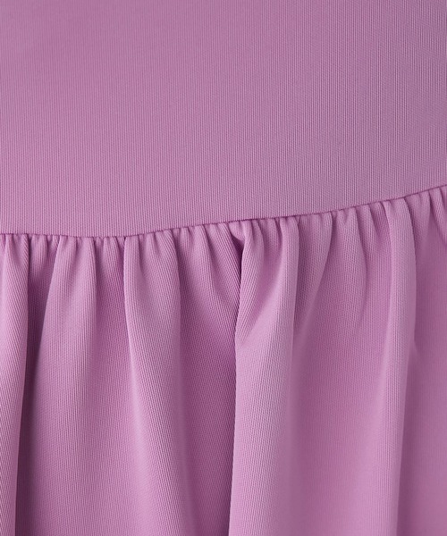 forksy.（フォルクシー）の「【forksy.】ハーフジップ配色トラックジャージキャミワンピース（ワンピース・レディース・パープル/ネイビー/チャコール・FREE）」の15枚目の写真