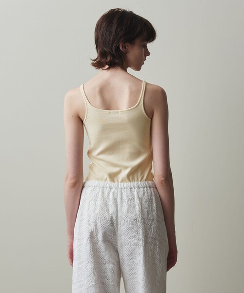 Steven Alan(スティーブンアラン)の「<Steven Alan>コットン フライス キャミソール(キャミソール・レディース・オリーブ/オフホワイト/ネイビー/オレンジ/ベージュ/ブラック/ライラック・FREE)」の11枚目の写真