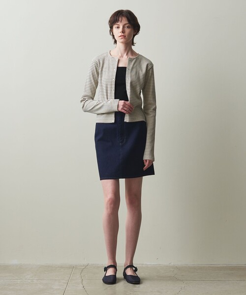 Steven Alan(スティーブンアラン)の「<Steven Alan>コットン フライス キャミソール(キャミソール・レディース・オリーブ/オフホワイト/ネイビー/オレンジ/ベージュ/ブラック/ライラック・FREE)」の20枚目の写真