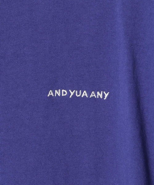 GLOBAL WORK(グローバルワーク)の「USAロゴ刺繍T半袖/AND YUA ANY/976553(Tシャツ/カットソー・キッズ・その他1/チャコールグレー/ブルー/グリーン/ネイビー/セージグリーン/パープル・160cm/150cm/170cm)」の14枚目の写真