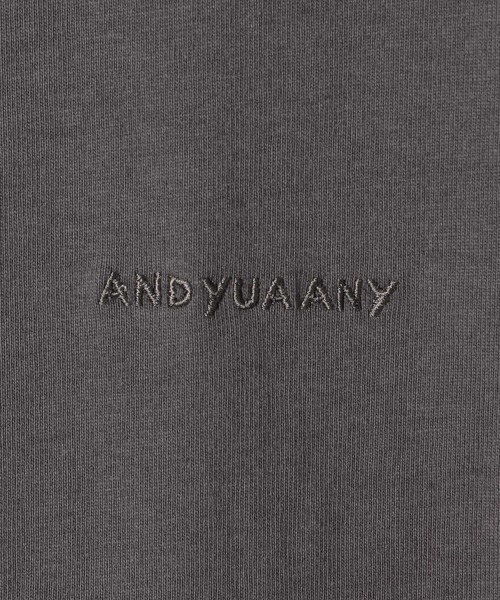 GLOBAL WORK(グローバルワーク)の「USAロゴ刺繍T半袖/AND YUA ANY/976553(Tシャツ/カットソー・キッズ・その他1/チャコールグレー/ブルー/グリーン/ネイビー/セージグリーン/パープル・160cm/150cm/170cm)」の8枚目の写真