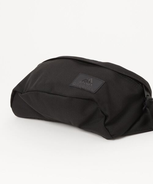 GREGORY(グレゴリー)の「STANDARD WAISTPACK / スタンダードウエストパック / コーデュラバリスティックブラック(ボディバッグ/ウエストポーチ・メンズ・ブラック系その他・FREE)」の3枚目の写真
