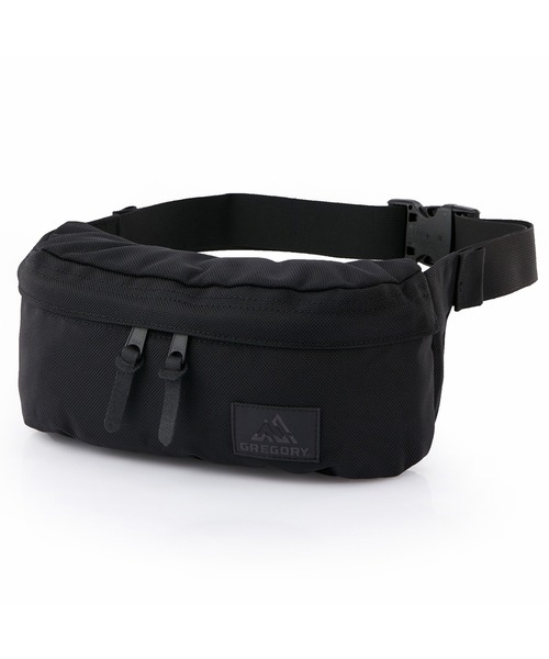 GREGORY(グレゴリー)の「STANDARD WAISTPACK / スタンダードウエストパック / コーデュラバリスティックブラック(ボディバッグ/ウエストポーチ・メンズ・ブラック系その他・FREE)」の1枚目の写真