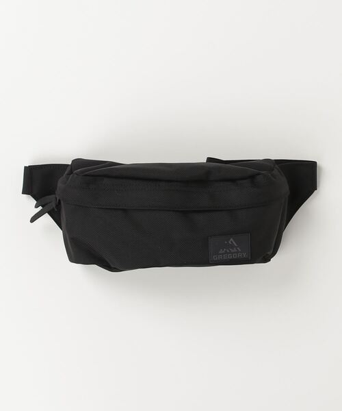 GREGORY(グレゴリー)の「STANDARD WAISTPACK / スタンダードウエストパック / コーデュラバリスティックブラック(ボディバッグ/ウエストポーチ・メンズ・ブラック系その他・FREE)」の6枚目の写真