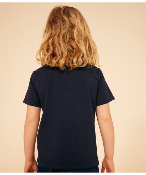 PETIT BATEAU(プチバトー)の「プリント半袖Tシャツ(Tシャツ/カットソー・キッズ・ホワイト/ネイビー/ブルー系その他・10YEAR/12YEAR/8YEAR/6YEAR)」の7枚目の写真