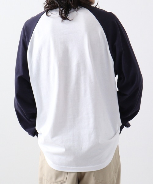 RGY(アールジーワイ)の「RGY FREAK DAKE ラグランロンT(Tシャツ/カットソー・メンズ・ネイビー/ブラック/バーガンディー・L/XL/M)」の5枚目の写真