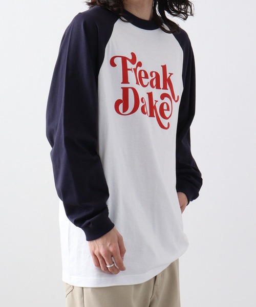 RGY(アールジーワイ)の「RGY FREAK DAKE ラグランロンT(Tシャツ/カットソー・メンズ・ネイビー/ブラック/バーガンディー・L/XL/M)」の6枚目の写真