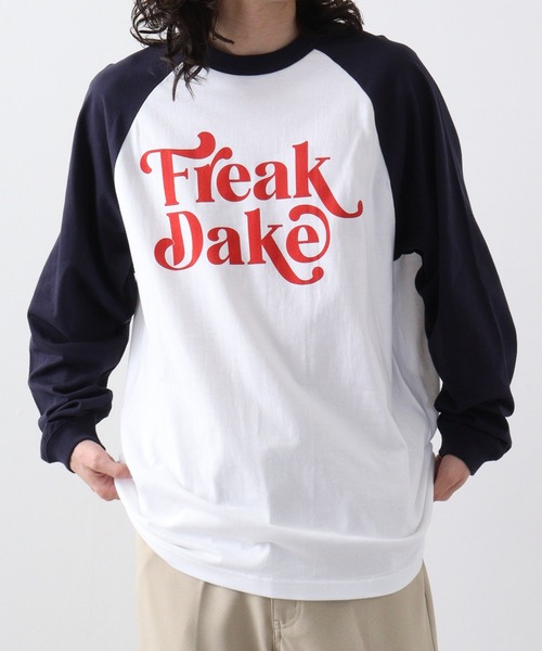 RGY(アールジーワイ)の「RGY FREAK DAKE ラグランロンT(Tシャツ/カットソー・メンズ・ネイビー/ブラック/バーガンディー・L/XL/M)」の21枚目の写真