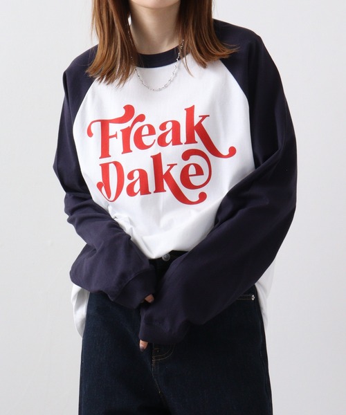 RGY(アールジーワイ)の「RGY FREAK DAKE ラグランロンT(Tシャツ/カットソー・メンズ・ネイビー/ブラック/バーガンディー・L/XL/M)」の17枚目の写真