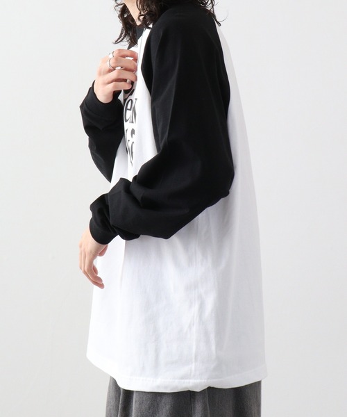 RGY(アールジーワイ)の「RGY FREAK DAKE ラグランロンT(Tシャツ/カットソー・メンズ・ネイビー/ブラック/バーガンディー・L/XL/M)」の9枚目の写真