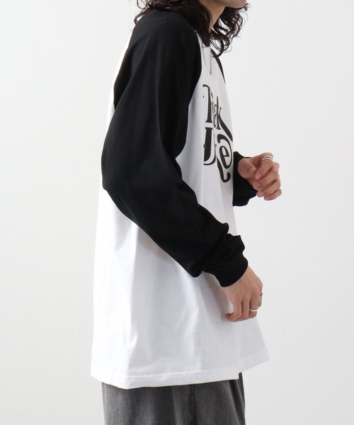 RGY(アールジーワイ)の「RGY FREAK DAKE ラグランロンT(Tシャツ/カットソー・メンズ・ネイビー/ブラック/バーガンディー・L/XL/M)」の11枚目の写真