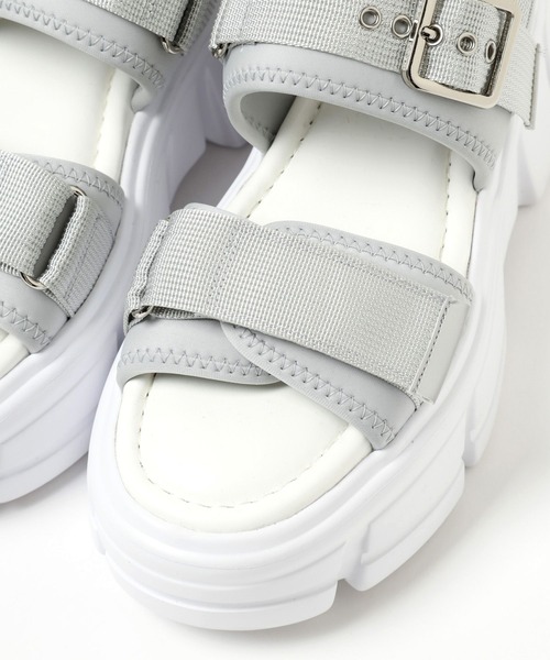 repipi armario（レピピ アルマリオ）の「ベルトアツゾコサンダル（サンダル・キッズ・ゼブラ/シルバー/グレー/ブラック・MEDIUM/SMALL/LARGE）」の21枚目の写真