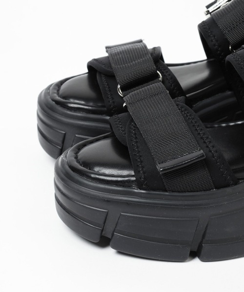 repipi armario（レピピ アルマリオ）の「ベルトアツゾコサンダル（サンダル・キッズ・ゼブラ/シルバー/グレー/ブラック・MEDIUM/SMALL/LARGE）」の10枚目の写真