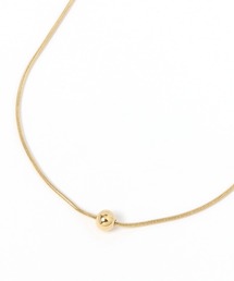 LOWRYS FARM | ステンレススネークスライドネックレス  111651(ネックレス)