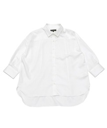 TOKYO SHIRTS | LENZING(TM)ECOVERO(TM) BIGシルエットシャツ レギュラー 七分袖(シャツ/ブラウス)