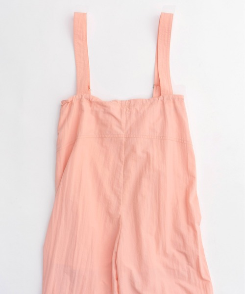 【美品】メゾンスペシャル　ボリュームバルーンロンパース　ホワイト　サロペット MAISON SPECIAL サロペット オーバーオール Sweat Track Rompers