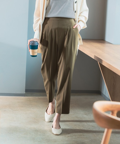colorer　ウツクシルエット　ドライテーパードパンツ　2点セット ウツクシルエットDRYテーパードパンツ/986650｜グローバルワーク
