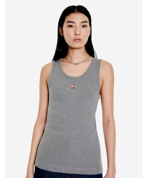 Maison Kitsune（メゾンキツネ）の「BABY FOX RIBBED TANK TOP