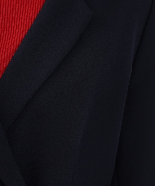 TRUDEA（トルディア）の「ダブルクロス ダブル釦ジャケット（テーラードジャケット・レディース・ネイビー/ライトグレー/ブラック・SMALL/MEDIUM/LARGE/X-LARGE）」の18枚目の写真